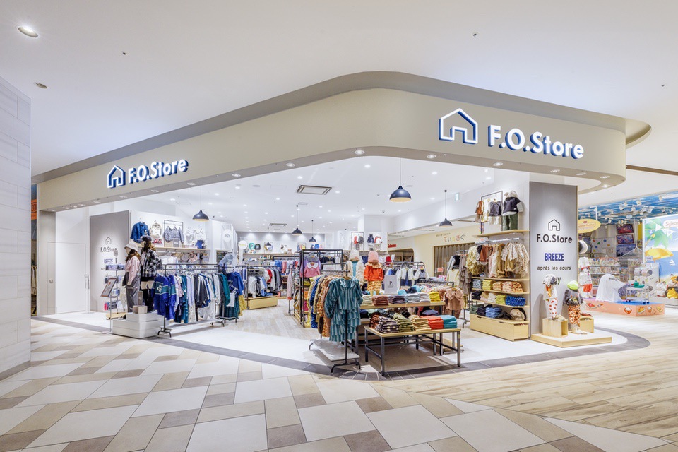 F.O.Store サンエー浦添西海岸PARCO CITY店｜施工事例｜株式会社オキジツ船場